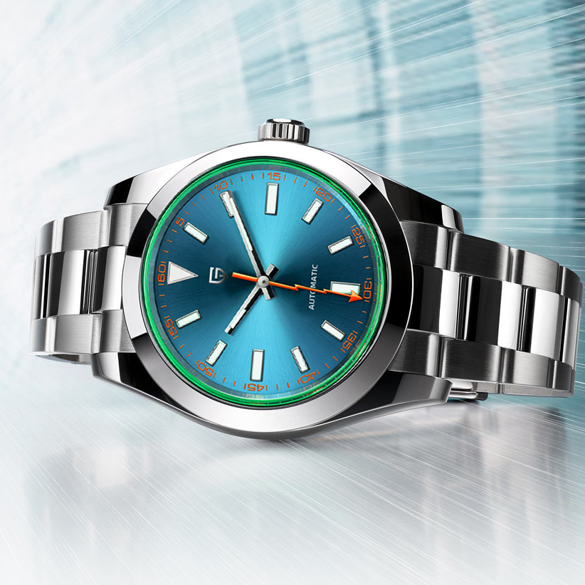 Seiko Watch Presage - PAGANI DESIGN Green Glass Men's Mechanical