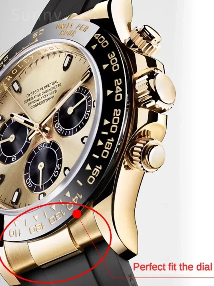 For Rolex End Link Black Water - Curved Spring Bar recension och pris