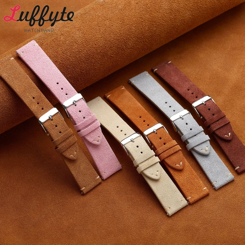 Vintage Suede Genuine Leather  - Suede Strap Watch recension och pris