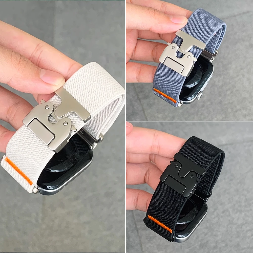 Magnetic Nylon Strap for Redmi - Parachute Strap Elastic recension och pris
