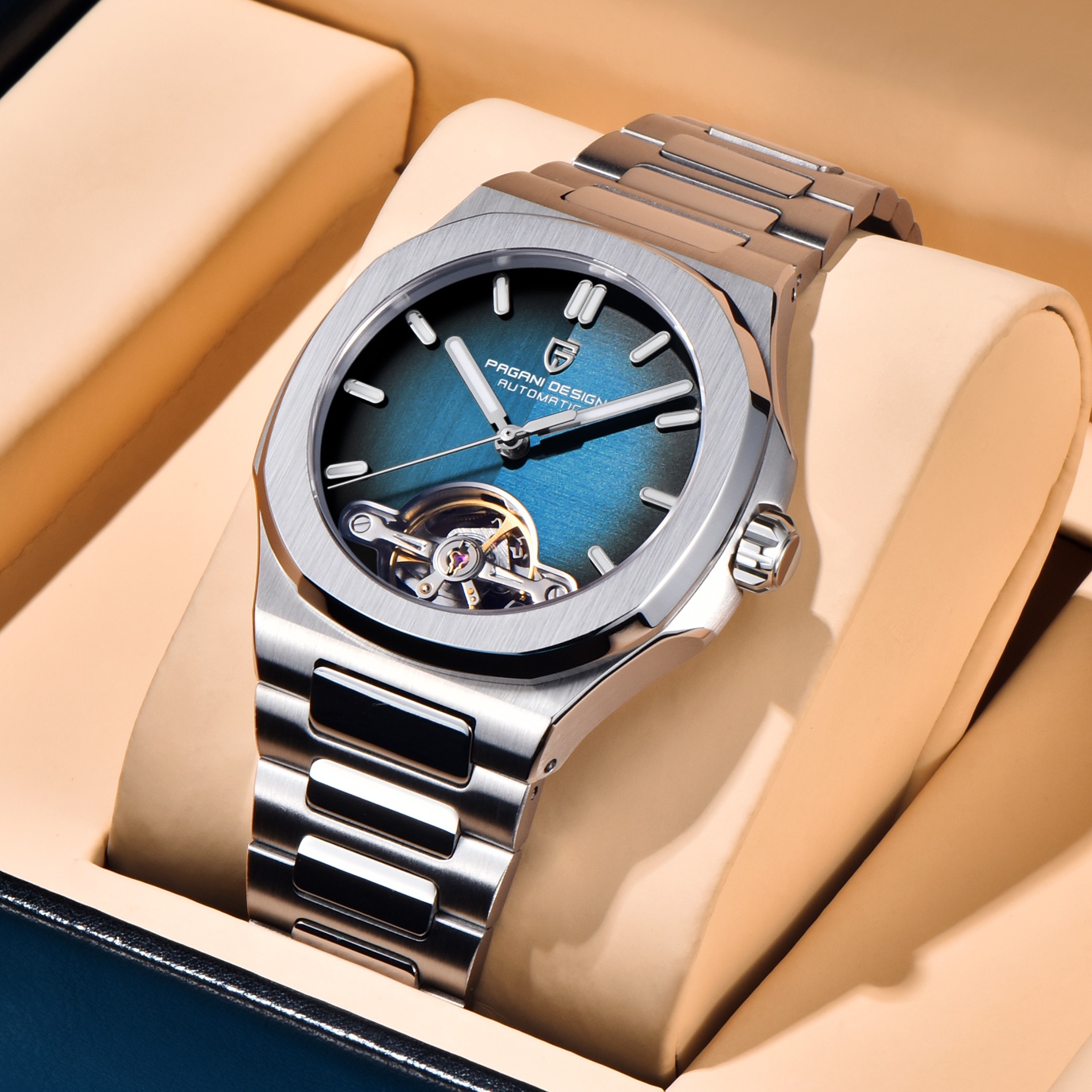 PAGANI DESIGN New Mechanical H - Patek Philippe Watch Nautilus recension och pris