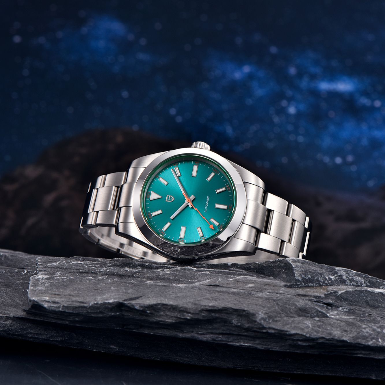 PAGANI DESIGN Green Glass Men' - Seiko Watch Presage recension och pris