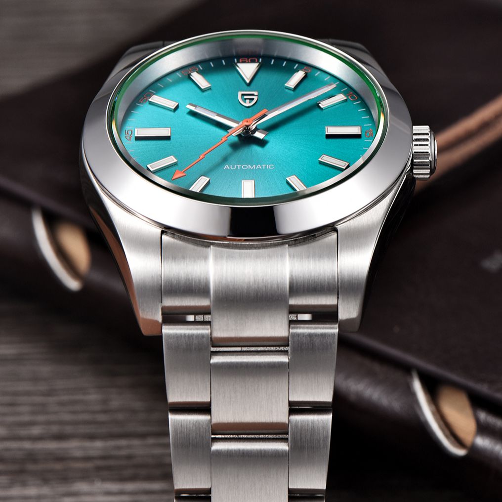 PAGANI DESIGN Green Glass Men' - Seiko Watch Presage recension och pris