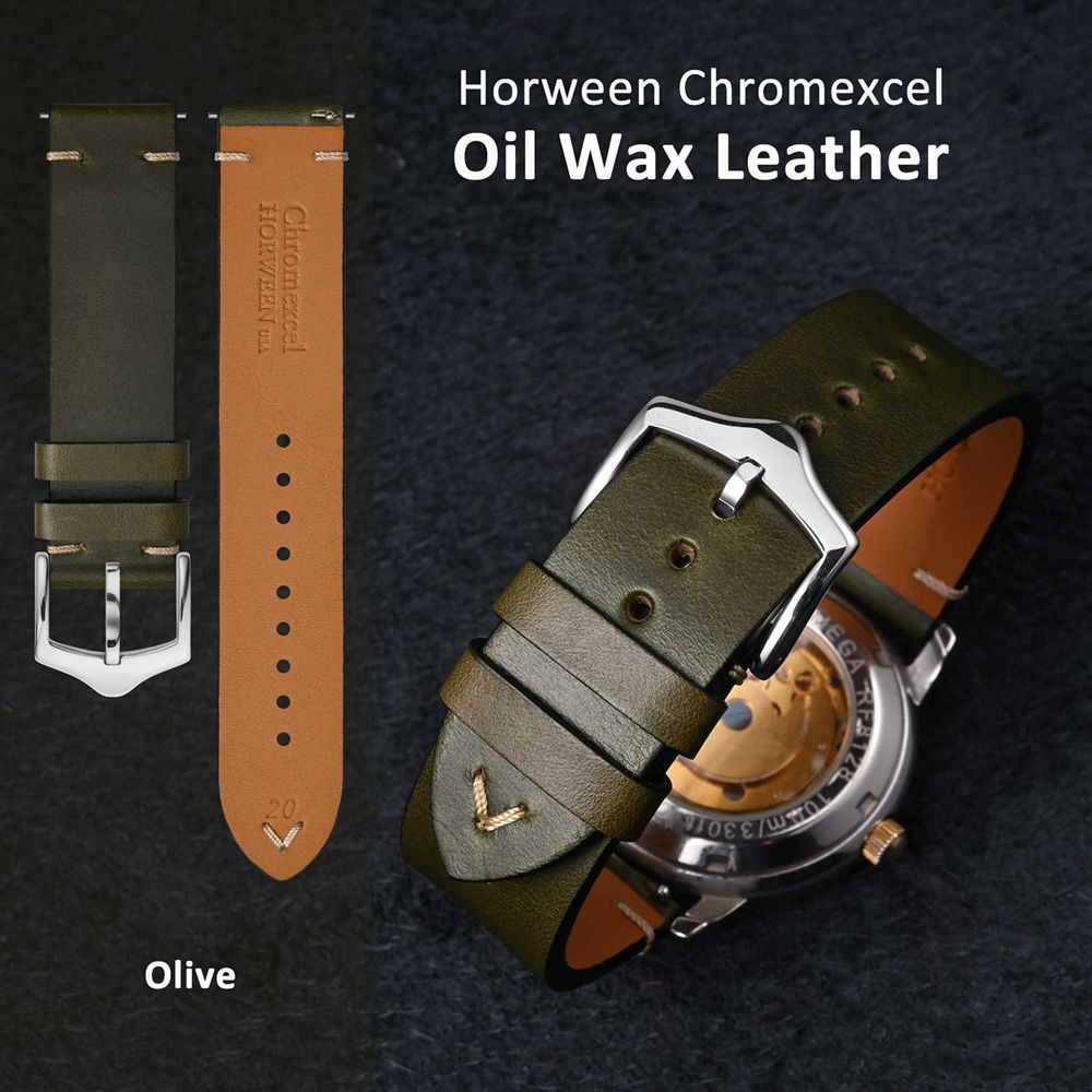 WOCCI Oil Wax Leather Watch St - Suede Strap Watch recension och pris